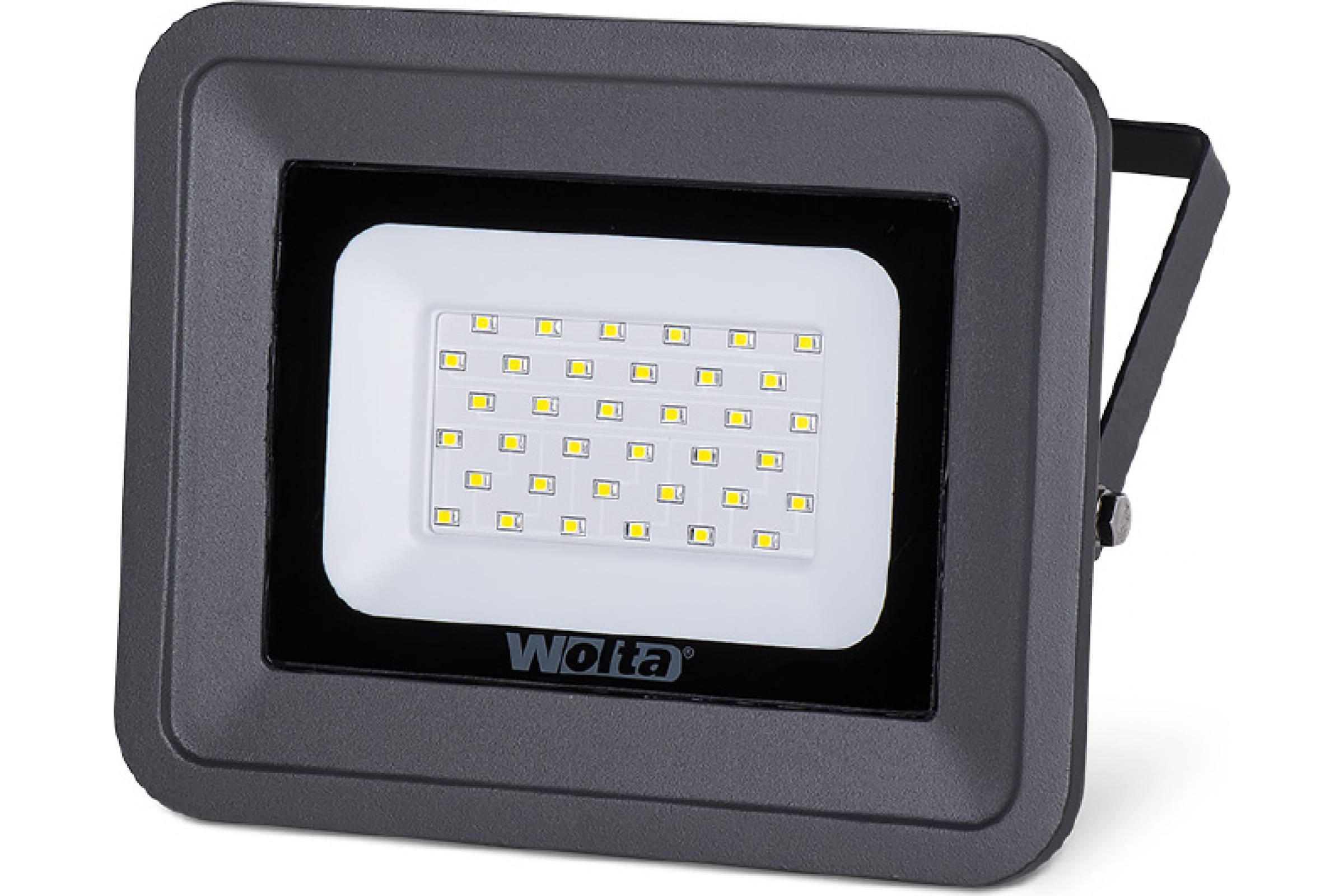 Wolta Светодиодный прожектор, 5500K, IP 65,цвет серый,слим WFL-30W/06