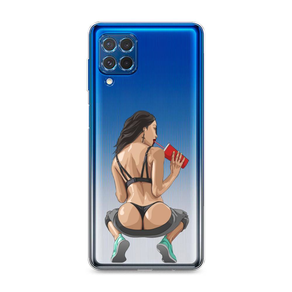 

Чехол на Samsung Galaxy M62 "Сочные булочки", Бежевый;красный;черный, 2102950-6