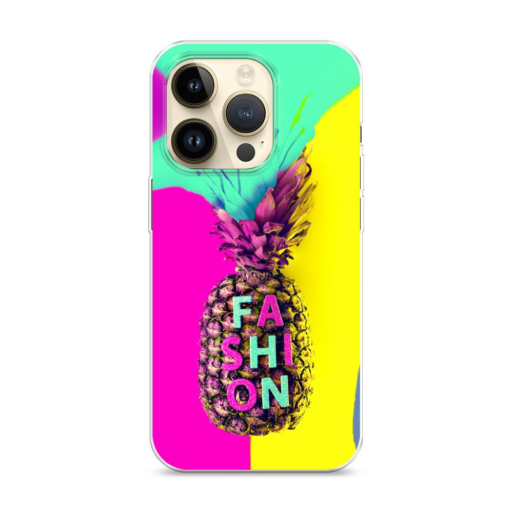 

Чехол Awog на Apple iPhone 14 Pro / Айфон 14 Pro "Кислотный ананас", 15250-10