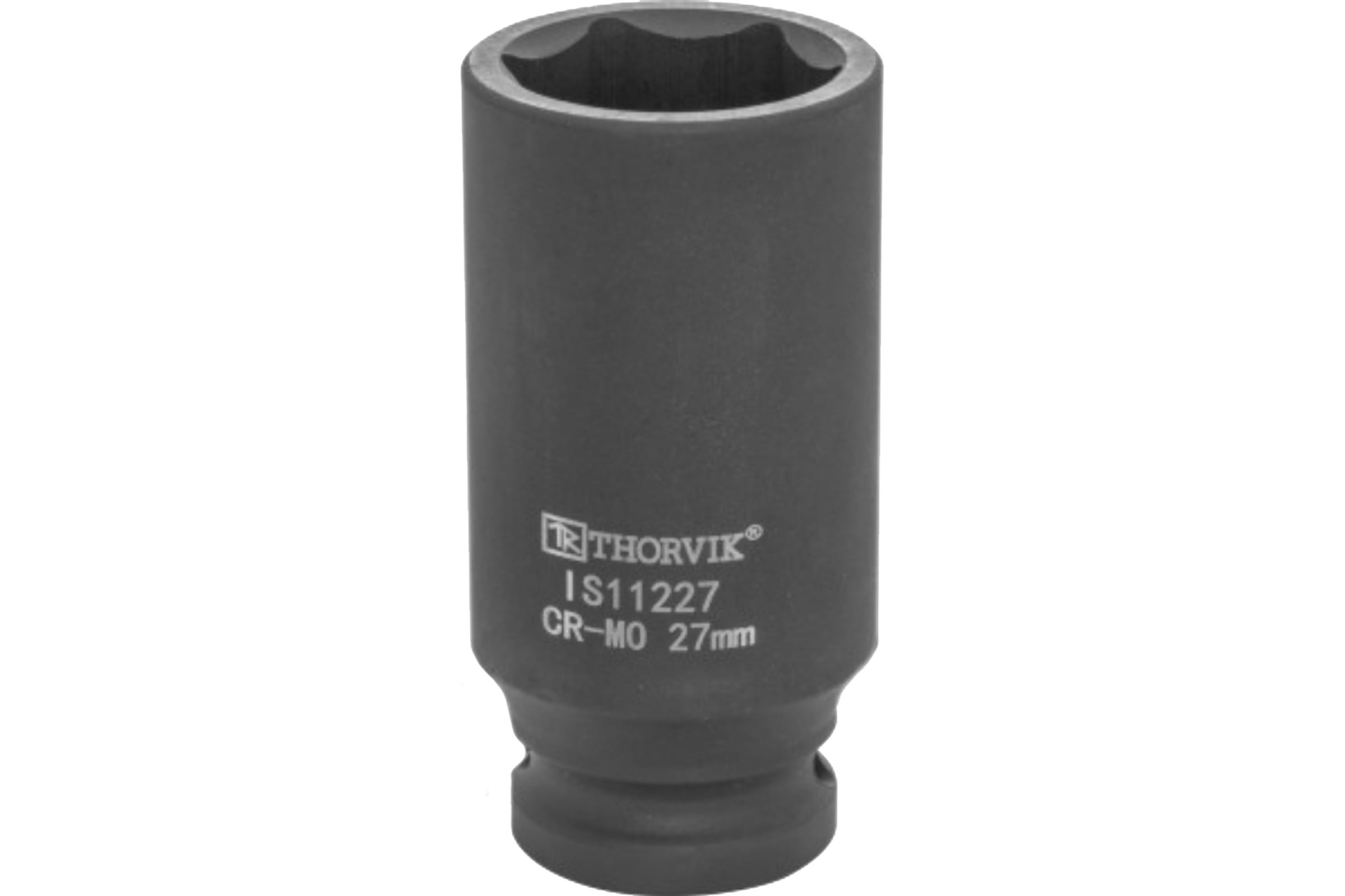 

Thorvik IS11227 Головка торцевая ударная глубокая 1/2 DR, 27 мм 53455