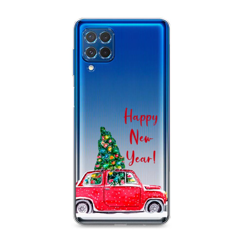 

Чехол на Samsung Galaxy M62 "Happy New Year", Красный;зеленый, 2102950-5