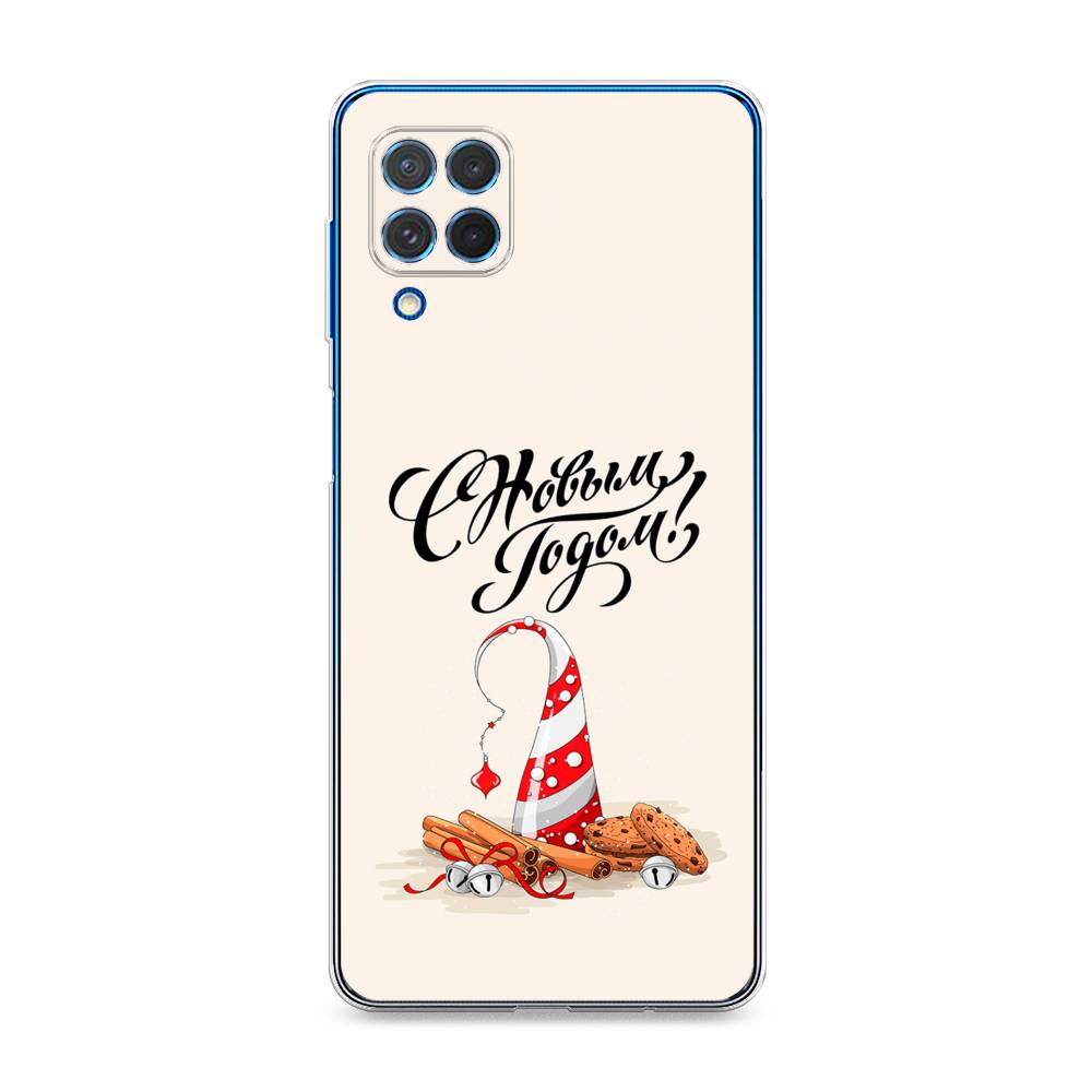 

Чехол на Samsung Galaxy M62 "Подарки на Новый Год", Бежевый;красный;черный, 2102950-5