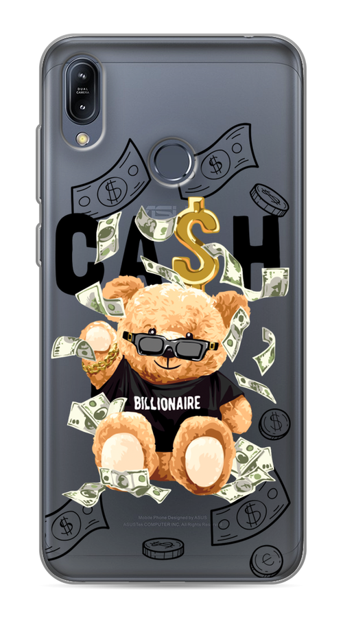 

Чехол на Asus Zenfone Max M2 ZB633KL "Big cash", Черный;серый;бежевый, 43750-6