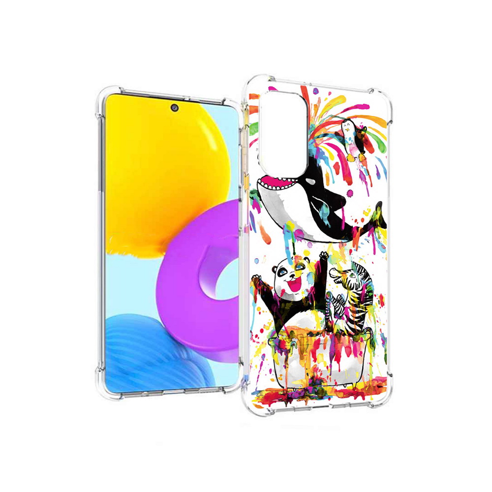 

Чехол MyPads Tocco для Samsung Galaxy M52 5G Хиппи кит (PT226932.542.191), Прозрачный, Tocco