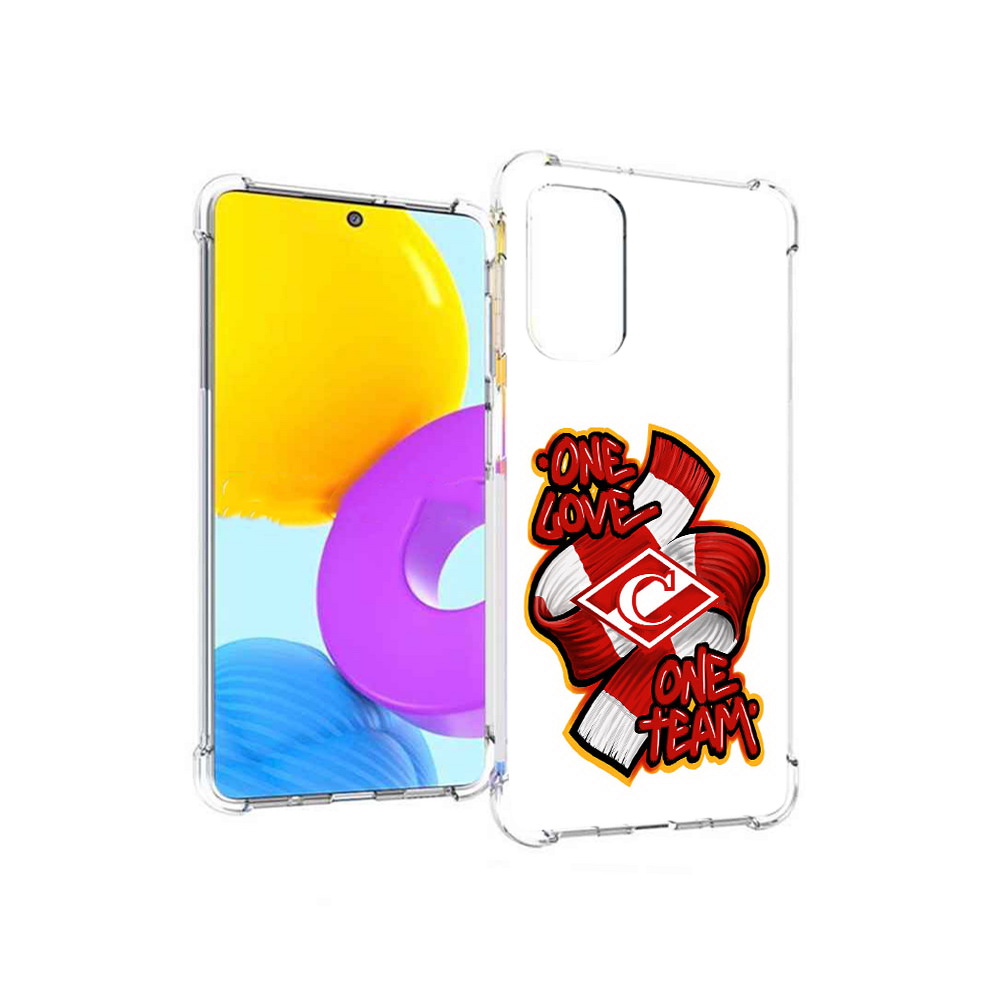Чехол MyPads Tocco для Samsung Galaxy M52 5G ФК спарак 1 любовь (PT226932.542.184)