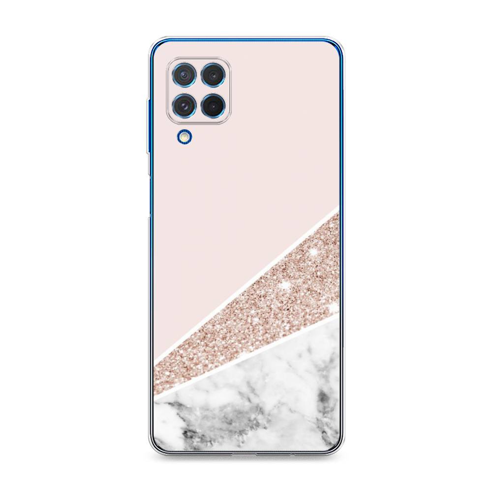 

Чехол на Samsung Galaxy M62 "Блестящий розовый мрамор", 2102950-3