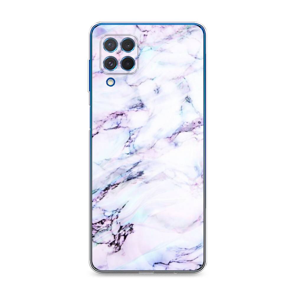 

Чехол на Samsung Galaxy M62 "Радужный мрамор", Серый;фиолетовый, 2102950-3