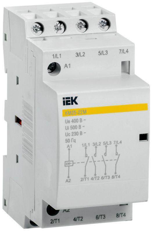 фото Контактор модульный км25-22м ac iek mkk11-25-22