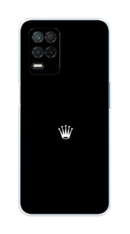 

Чехол Awog на Realme 8 5G/Narzo 30 5G "Белая корона на черном фоне", Разноцветный, 257150-7