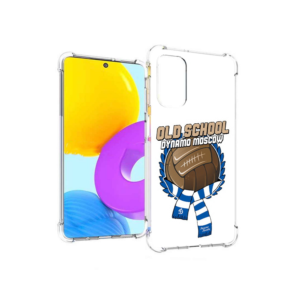 

Чехол MyPads Tocco для Samsung Galaxy M52 5G ФК Динамо олд скул (PT226932.542.176), Прозрачный, Tocco