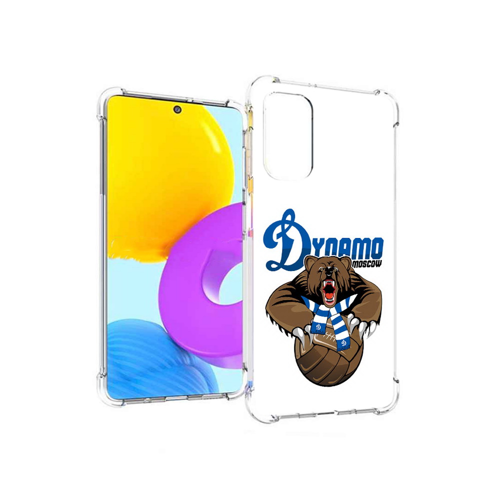 Чехол MyPads Tocco для Samsung Galaxy M52 5G ФК Динамо медведь (PT226932.542.175)