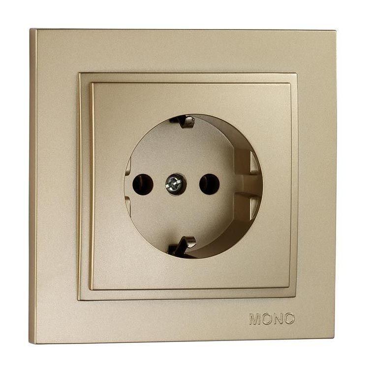 

Розетка Mono Electric Despina 16A 250V МИКСС жемчуг 102-252521-118