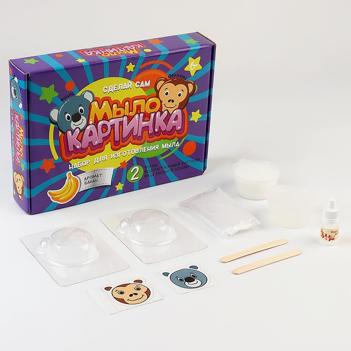 

Мыло-картинка «Коала и обезьянка»