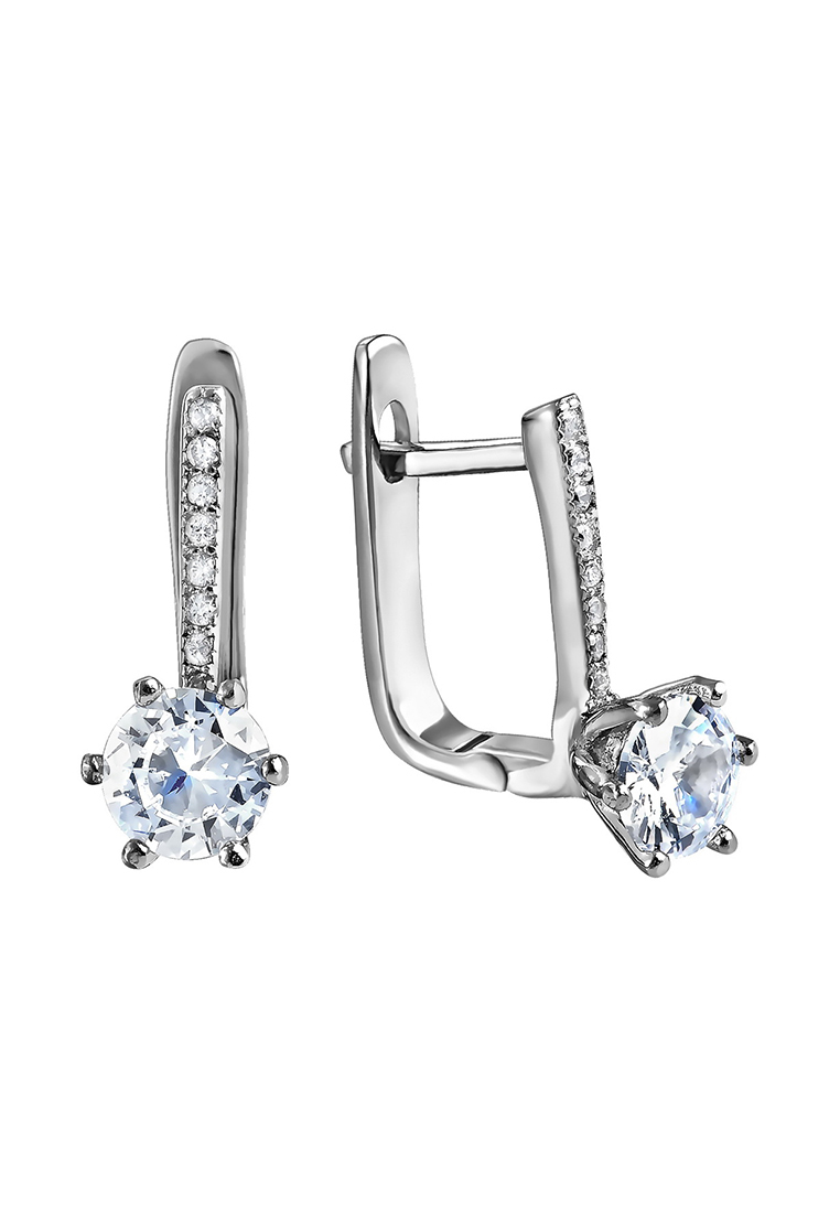 

Серьги из серебра с фианитом Kari Jewelry СЛ-2720, СЛ-2720