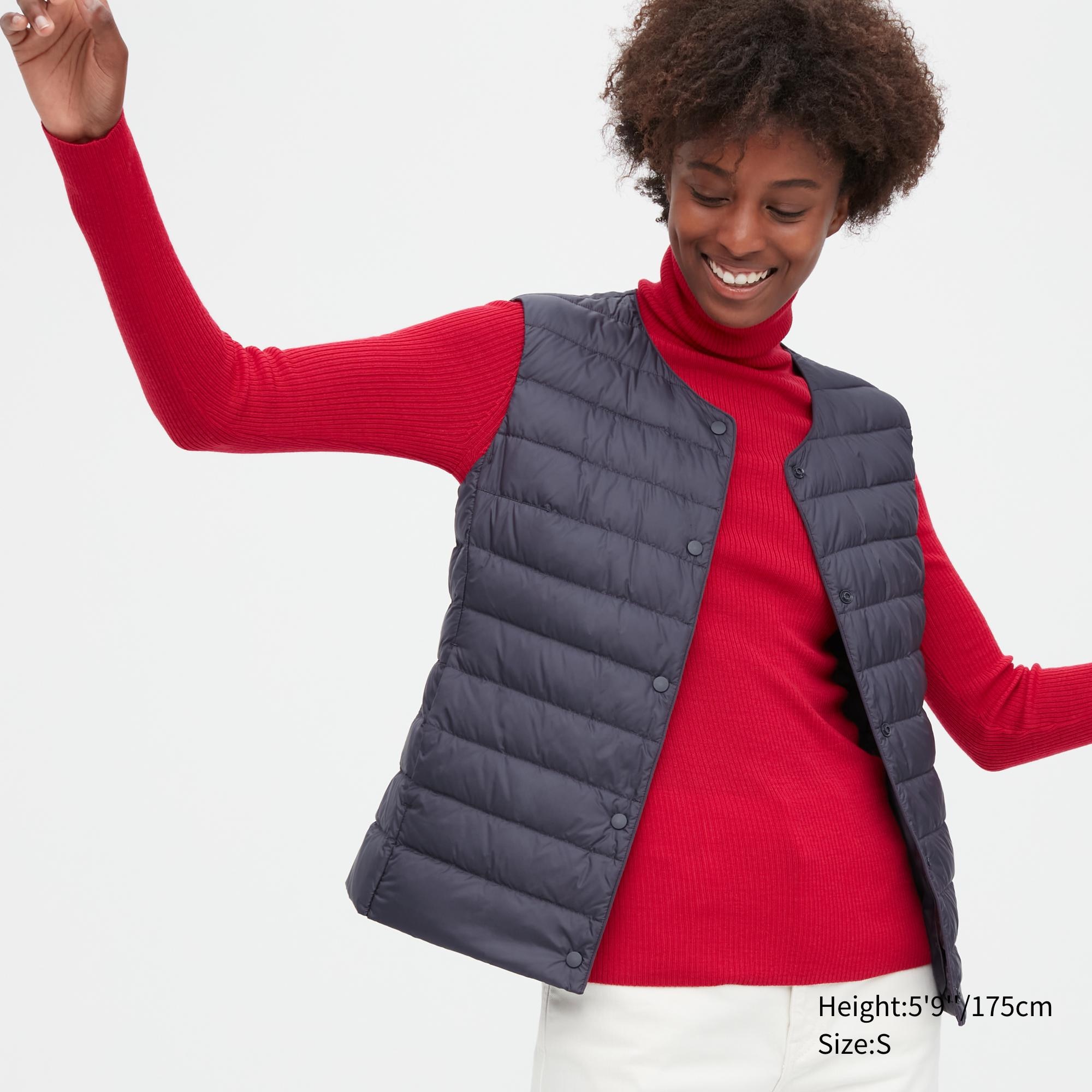 

Утепленный жилет женский UNIQLO 453275COL68 синий XS (доставка из-за рубежа), 453275COL68