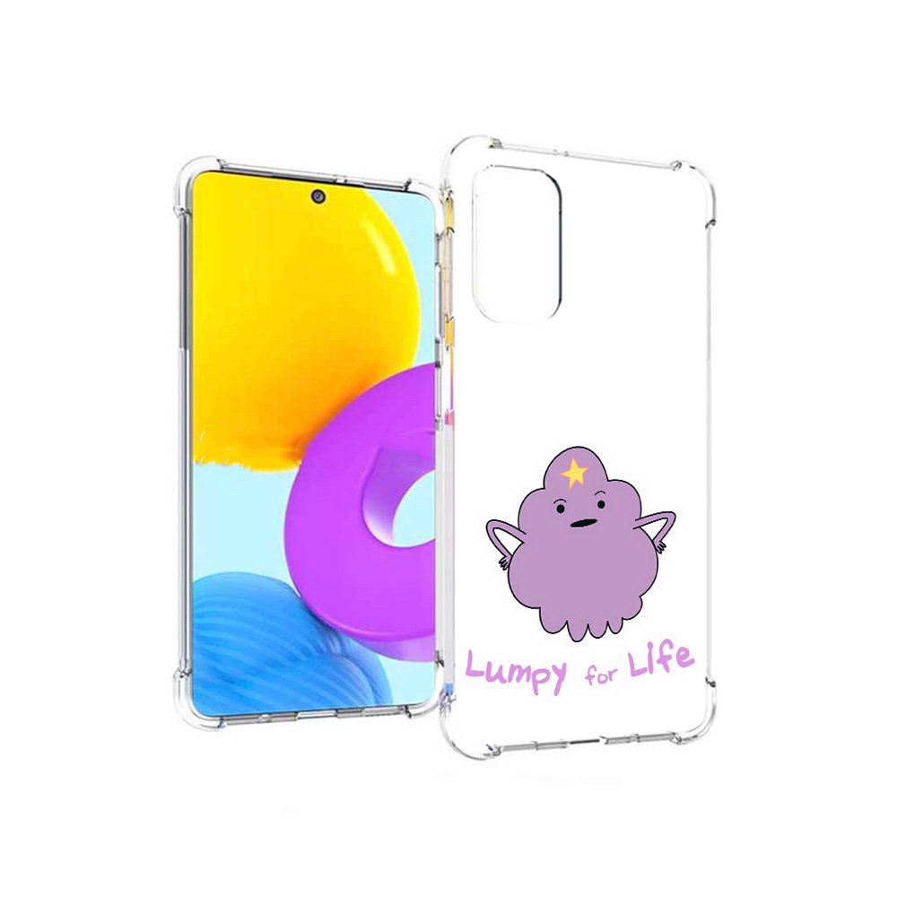 

Чехол MyPads Tocco для Samsung Galaxy M52 5G Принцесса пупырчатого королевства, Прозрачный, Tocco