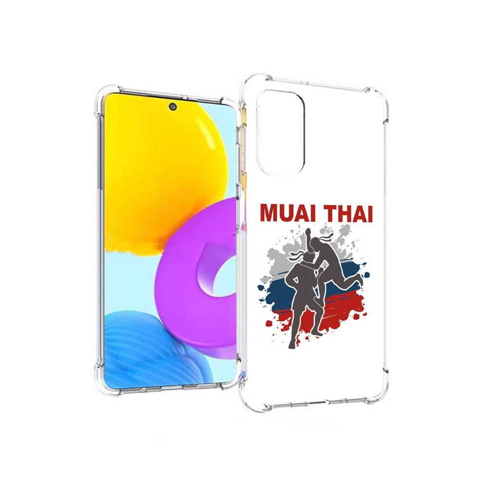 

Чехол MyPads Tocco для Samsung Galaxy M52 5G Муайтай (PT226932.542.123), Прозрачный, Tocco