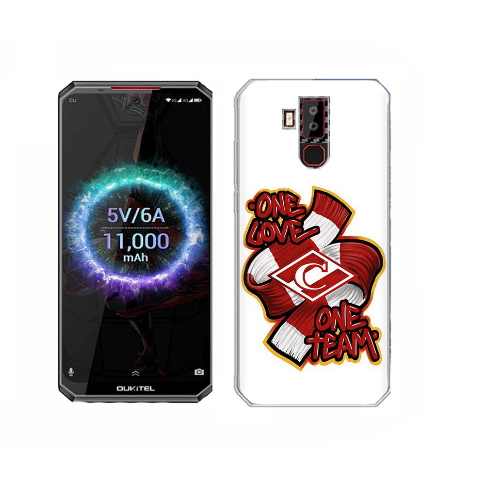 

Чехол MyPads Tocco для Oukitel K13 Pro Одна любовь-Спартак, Прозрачный, Tocco