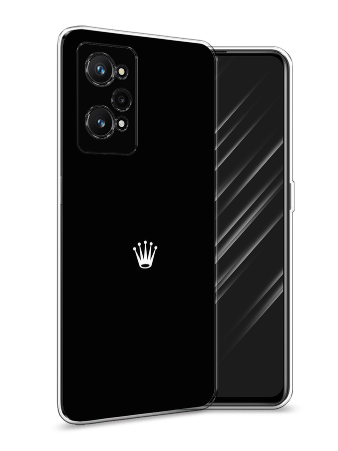 

Чехол Awog на Realme GT Neo 3T "Белая корона на черном фоне", Разноцветный, 2510750-7