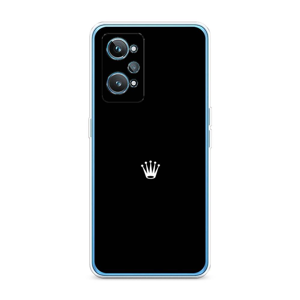 

Чехол Awog на Realme GT 2 "Белая корона на черном фоне", Разноцветный, 258550-7