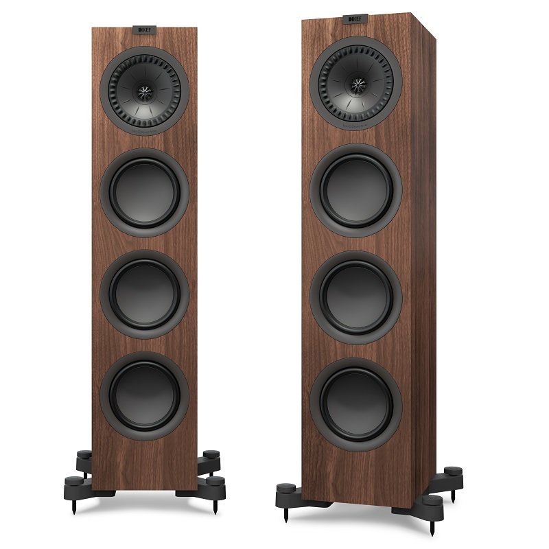 фото Колонки hifi kef q750 walnut