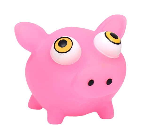

Игрушка для собак Пижон Свин, розовая, 12 см
