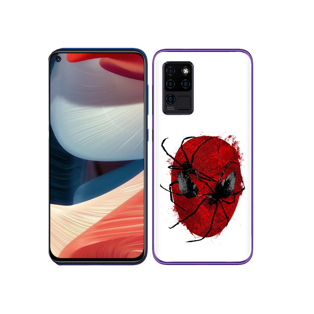 

Чехол MyPads Tocco для Oukitel C21 человек паук, Прозрачный, Tocco