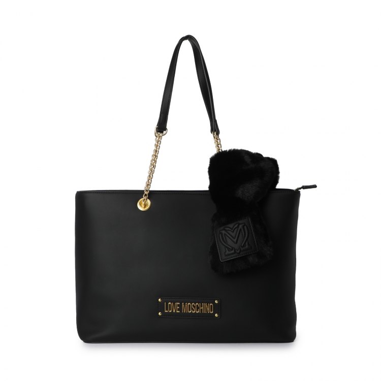 

Комплект (брелок+сумка) женский Love Moschino JC4307PP0D, черный, JC4307PP0D