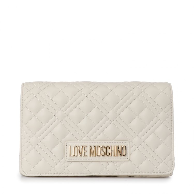 фото Клатч женский love moschino jc4079pp0d молочно-бежевый