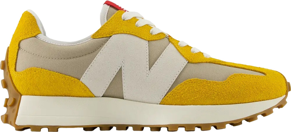 

Кроссовки унисекс New Balance 327 желтые 5.5 US, Желтый, 327