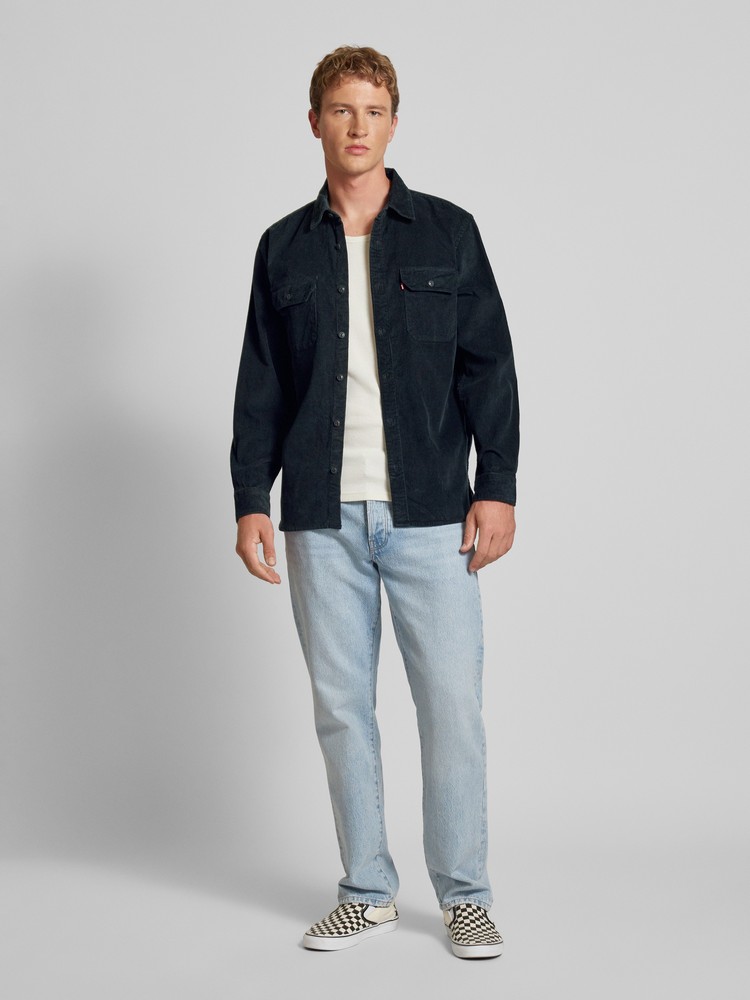 

Рубашка мужская Levi's 195730227 черная S, Черный, 195730227