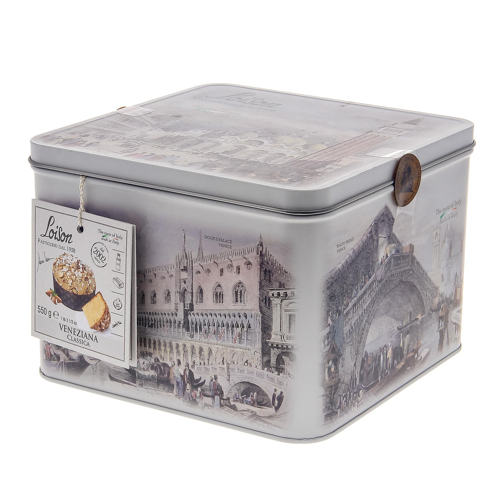 

Кекс Loison Veneziana Classica венецианский классический в жестяной коробке 550 г