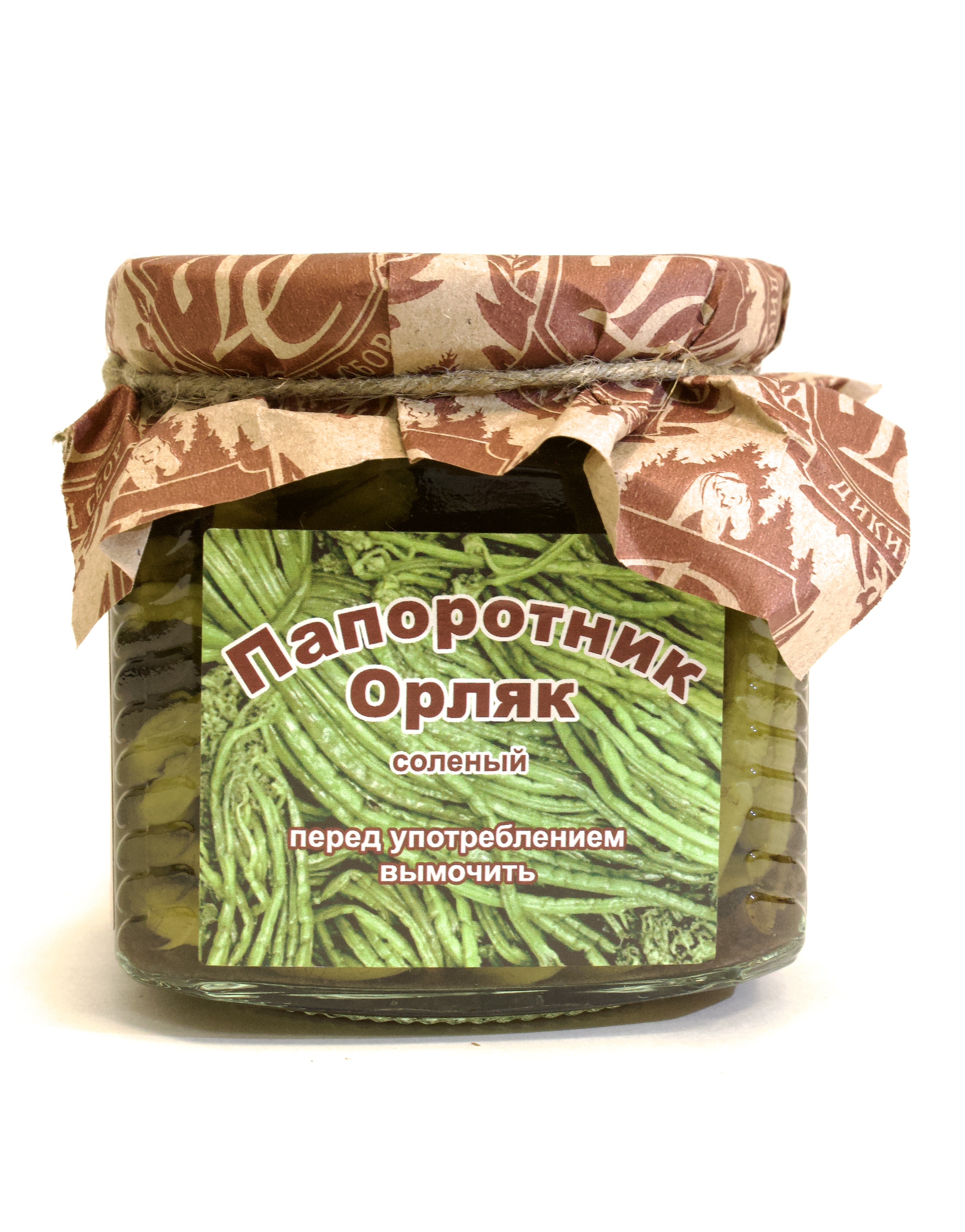 Папоротник Орляк,  Папоротник, соленый продукт