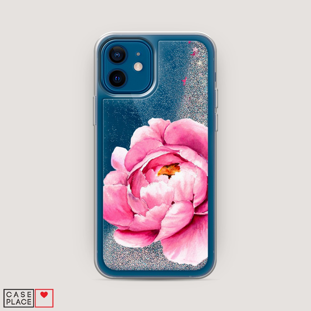 

Чехол Awog на Apple iPhone 12 / Айфон 12 "Прекрасный пион", Разноцветный, 12591-1