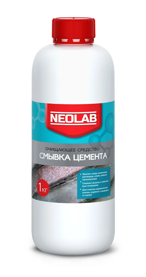 фото Средство для удаления цемента neolab смывка цемента 1кг