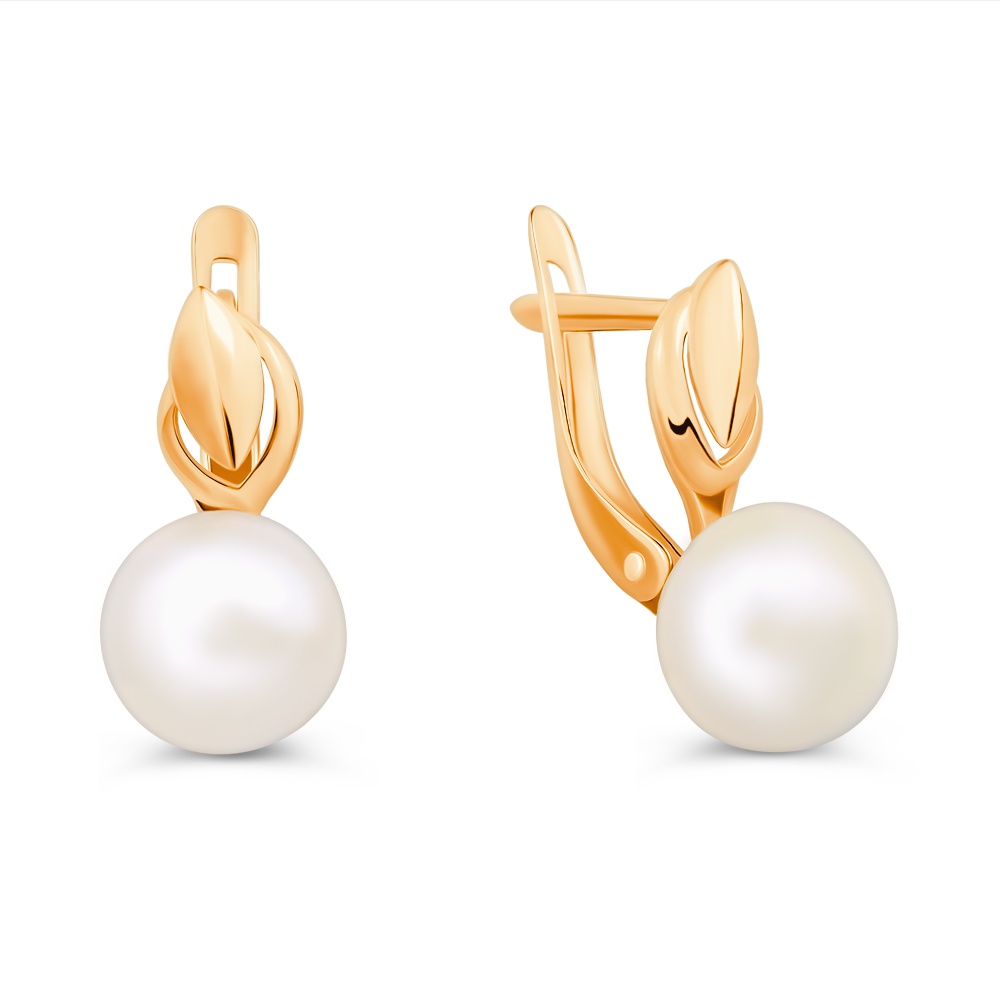

Серьги из серебра 585Gold 702012879, жемчуг культивированный, 702012879