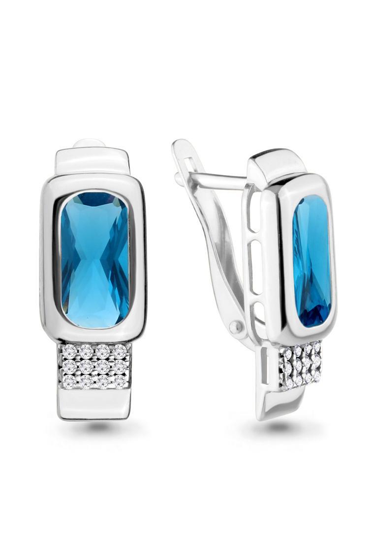 

Серьги из серебра с топазом Kari Jewelry 4703593А.5, 4703593А.5
