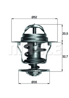 

Термостат Mahle/Knecht tx1288d