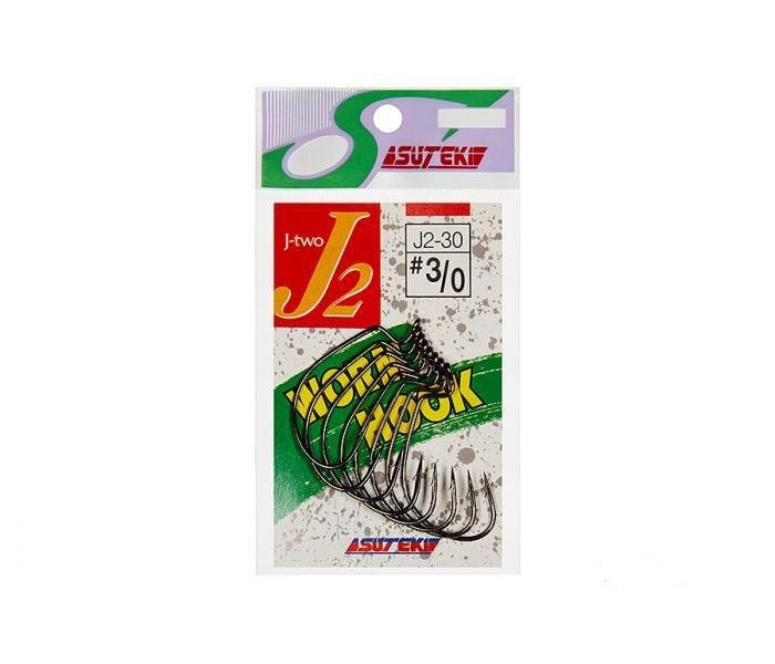 Офсетный крючок Yamai Worm Hook J-2 10 63600₽