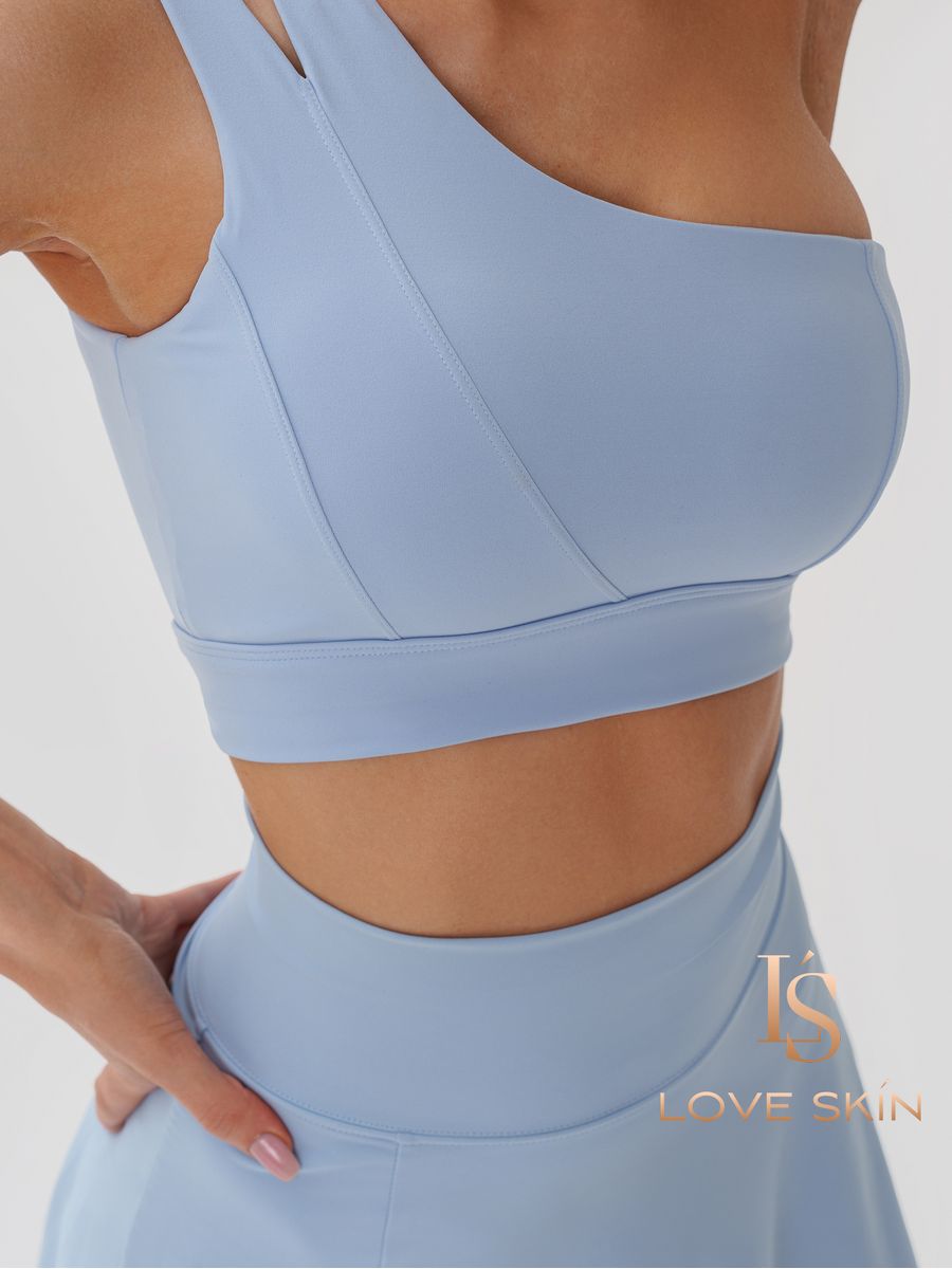 

Топ женский Love Skin 176649162 голубой L, 176649162