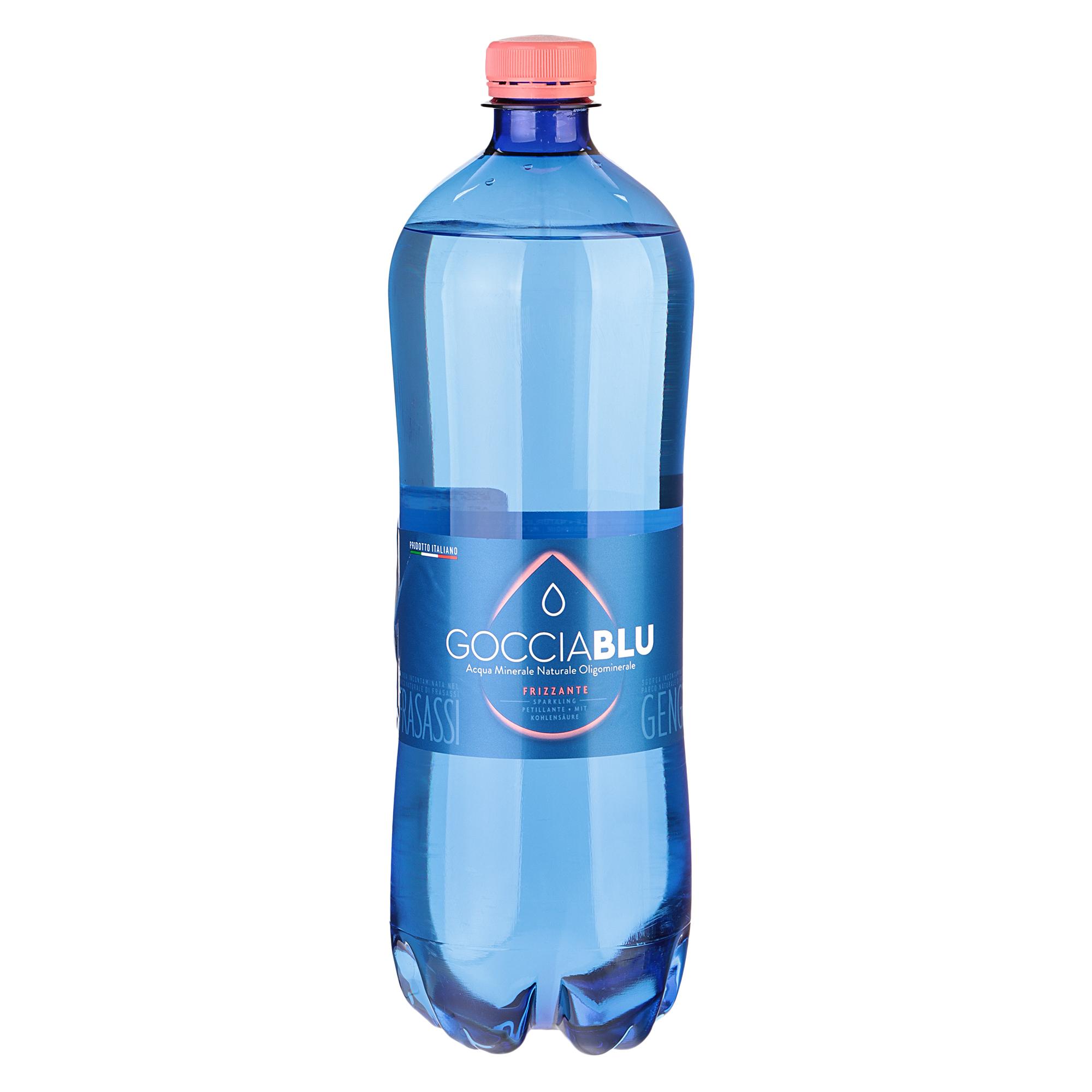 

Вода минеральная Gocciablu газированная 1 л