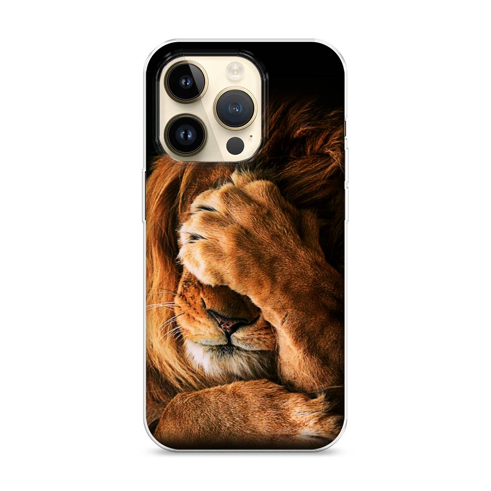 

Чехол Awog на Apple iPhone 14 Pro / Айфон 14 Pro "Львиный стыд", 15250-1