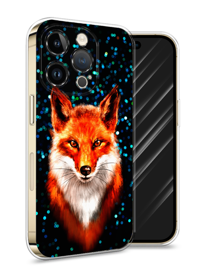 

Силиконовый чехол Awog "Волшебная лиса" для Apple iPhone 14 Pro, Разноцветный, 15250-1