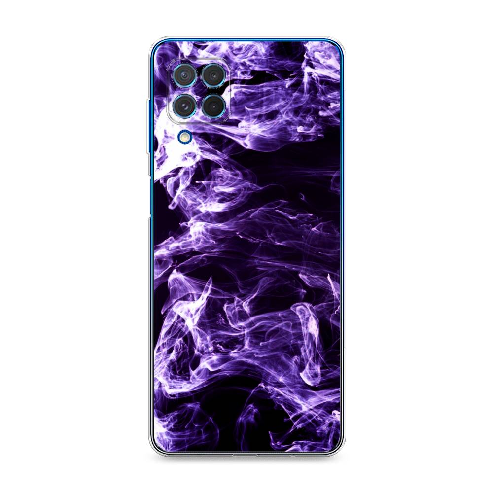 

Чехол на Samsung Galaxy M62 "Фиолетовый дым", Фиолетовый;белый;черный, 2102950-3