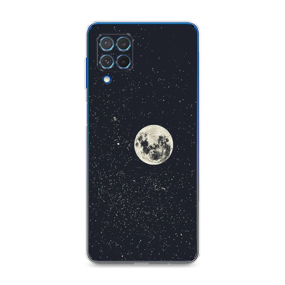 

Чехол на Samsung Galaxy M62 "Полнолуние", Красный, 2102950-2