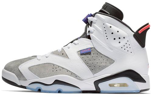 

Кроссовки унисекс Jordan Air Jordan 6 flint серые 44 EU, Серый, Air Jordan 6 flint