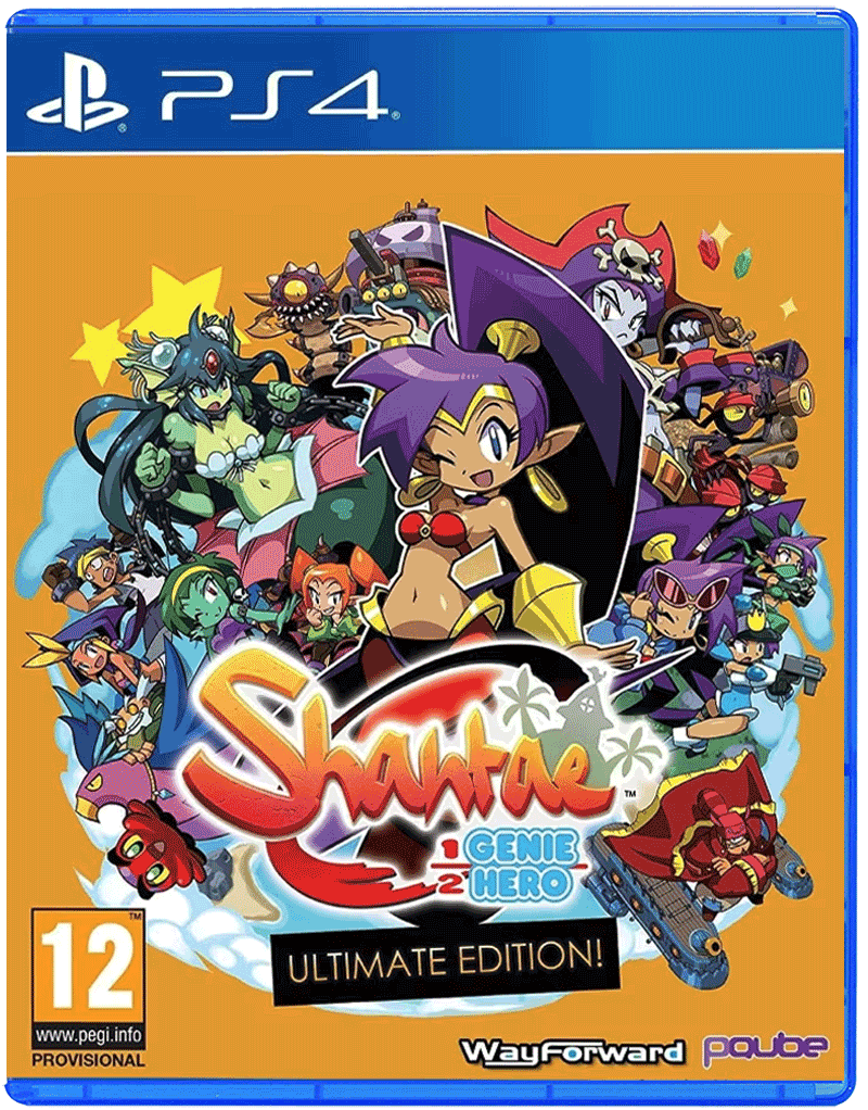 Игра Shantae: Half-Genie Hero (PlayStation 4, полностью на иностранном языке)