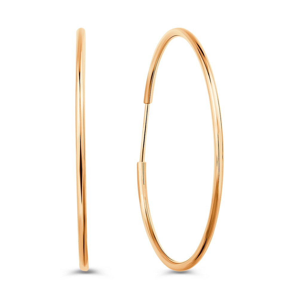 

Серьги конго из серебра 585Gold 702012721, 702012721