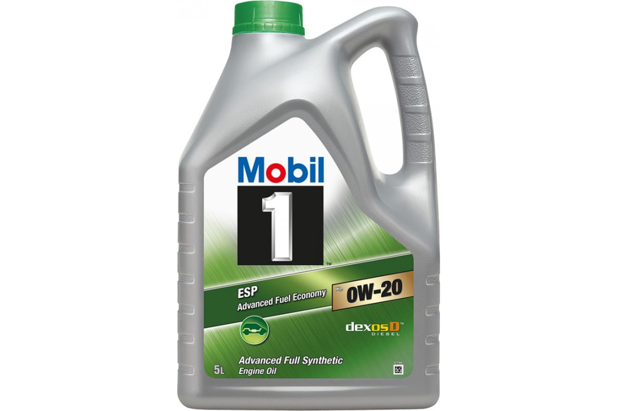 фото Моторное масло mobil 1 esp x2 0w-20, (1537915) 5л taif