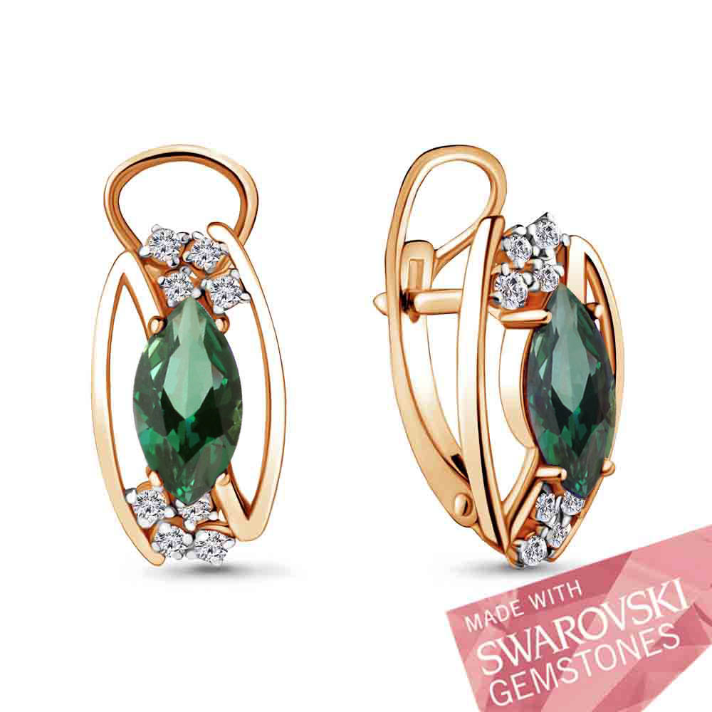 

Серьги из серебра с топазом Aquamarine Aquamarine 44860503А_925_з, 44860503А_925_з